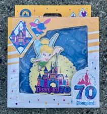 2025 DISNEYLAND 70TH MINI JUMBO TINKER BELL CASTLE PIN picture