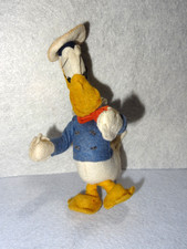 Vintage Disney 1930's Long Bill Donald Duck 5 Inch Tall Stuffed Felt Toy picture