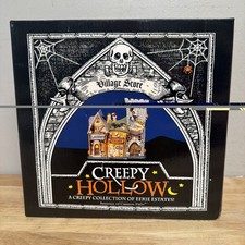 Midwest Creepy Hollow Halloween Village Store Laundry Liquor Video Dungeon NEW picture