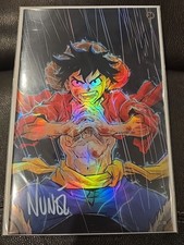 Eddie Nunez  Shadow Rain FOIL Monkey D. Luffy - Special Sig 6 Of 10 COA  picture