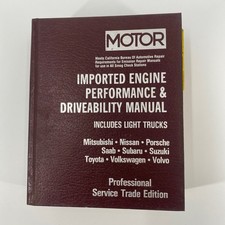 MOTOR Imported Engine Performance Driveability Manual 1992-95 Vol 2 Import Truck picture