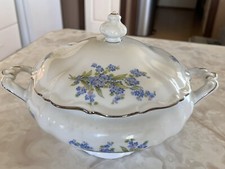 Royal Heidelberg Winterling Blue Symphony 9” Soup Tureen Bavaria Germany picture