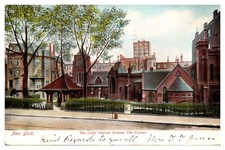 The Little Church Around the Corner New York City NY UDB Posted 1908 Postcard picture