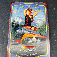 Southern Pacific Daylight 4449 Metal Sign 
