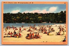 Vintage Postcard Weirs Beach Lake Winnipesaukee New Hampshire picture