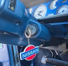 Vintage 1980-90's Nissan keychain pvc soft plastic picture
