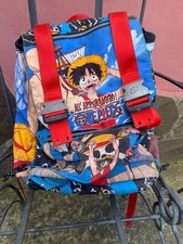 Vintage 2001 One Piece Luffy Backpack Italian Licensed Zagon Anime RARE picture