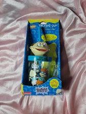 Vintage 1997 Nickelodeon Rugrats Tommy Talking Cup NIB Works picture