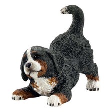 NEW Schleich 16398 Dog Bernese Mountain Puppy farm life RETIRED figurine figure picture