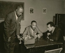 Harry Belafonte Martin Luther King Jr. & George Goodman Picture Photo 6