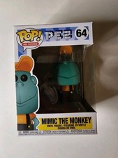 Funko POP Ad Icons PEZ Vinyl Figure Mimic The Monkey Teal #64  picture