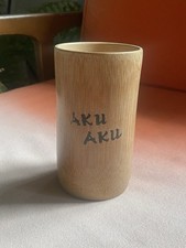 Vintage Aku Aku Bamboo Look Tiki Mug  Stardust Hotel Casino Las Vegas Very Rare picture