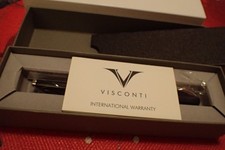 Visconti Michelangelo Dark Blue Medium Nib Fountain Pen Brand New picture