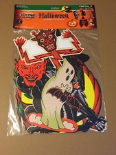 HALLOWEEN BEISTLE RETRO CLASSIC CUTOUTS 7 CT 9.5