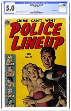 Police Line-Up #2 CGC 5.0 1951 4573130014 picture