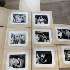 Vintage 1950s Queen Of Bermuda Cruise Souvenir Photos Folder Lot 9 Photographs picture