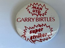 Vintage Gary Birtles Super Striker Manchester United Pin Badge picture