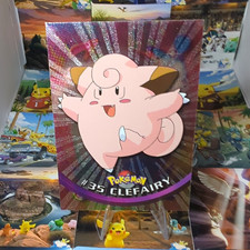 Topps Pokémon TV Animation Edition #35 Clefairy Holographic 1999 English picture