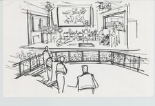 Disneyland Attraction CA Adventure Plan Drawing Imagineer Original 1996 A176 picture