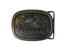 Federal Ducks Indiana Metal Craft Belt Buckle 3