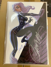 J. Scott Campbell Black Cat ASM #800 Virgin Settle Exclusive Auto COA 2018 picture