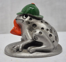 1982 Hudson Fine Pewter Sherlock Holmes Frog Figurine #2694 picture