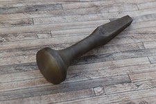 Vintage Blacksmith Steel Silversmith Round Mushroom Head Beak Stake Anvil 33oz picture