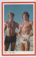 1970s Gay Interest Physique Postcard – “Here’s The Beef” – California Muscle Bea picture
