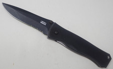 Boker Brend 859 Tactical Pocket Knife Micarta Solingen Germany- TSA Auction picture