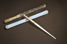 Antique Aikin Lambert & Co Mother Of Pearl Fountain Desk Pen NO. 4 (MIF001575) picture