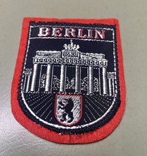 Vintage Berlin Travel Patch Souvenir 1970s picture