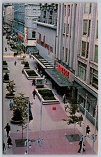 Westminster Mall Providence Rhode Island J.J. Newberry Co. Postcard PC236 picture
