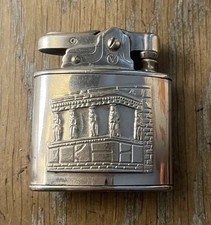 RARE ANTIQUE ATHENS GREECE LIFT ARM CIGARETTE LIGHTER - WORKING picture