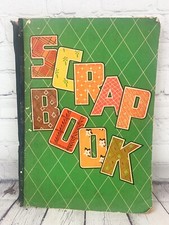 1930s (?) SCRAPBOOK Amazing Prints/Ads-LAWSON/COLEMAN/PATTEN/WIZARD OF OZ/MORE picture