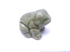 Vintage Small Stoneware Enesco Frog Toad Figurine picture