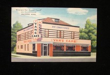 VINTAGE LINEN POSTCARD