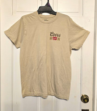 Coors Banquet Breweriana Beer Graphic T-Shirt Golden, Colorado picture