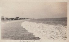 Long Beach CA Beach Shoreline Antique View 1926 - Original Photo picture