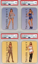 Taylor Swift 2024 1989 Taylor’s Version Eras Tour Insert Complete Set (8) PSA 9 picture
