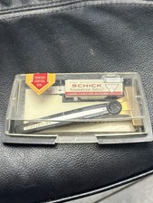 Vintage Schick Type M26 Dial Injector Razor with Original CASE-  - picture