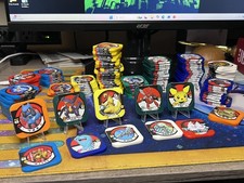 Pokemon Tretta Lot of 124 Good Condition Arcade Tiles Garchomp Pichu Haxorus Etc picture