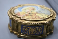 Vatican Museum~Angels of the Vatican Music Box AVE MARIA Bach Franklin Mint GA picture
