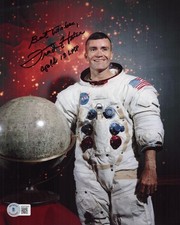 Fred Haise signed autographed 8x10 photo Apollo 13 NASA Astronaut Beckett picture