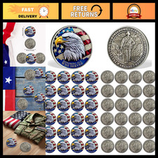 20 PCS Challenge Coins for Veterans - Thank You Service Gifts, Bulk Appreciation picture