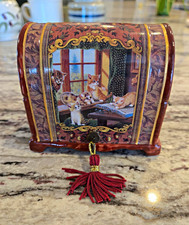 Ardleigh Elliott Jurgen Scholz Cat Tales Story Time Music Box Plays Our House picture