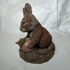 Tim Wolfe “March & April” Rabbit & Chick In Egg She’ll By Cairn Studio picture