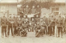 1906 German Military group Soldiers RPPC Postcard 25-11781 picture
