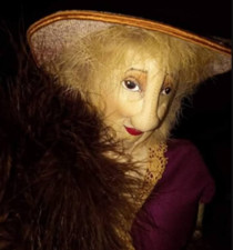 Nerissa Shaub Soft Body Needle Sculpted  Art Doll “Adora” 1981 picture