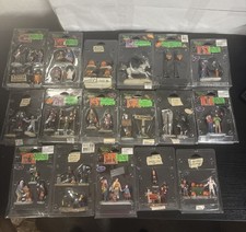 Huge Lemax Spooky Town Halloween Figures & Accessories Lights Lot Of 17 picture