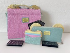 Disney Loungefly Minnie Pastel Sequin (HARD TO FIND) Set 😱😱 picture